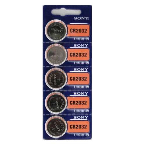 Sony 3V CR2032 CMOS Battery 5 pack