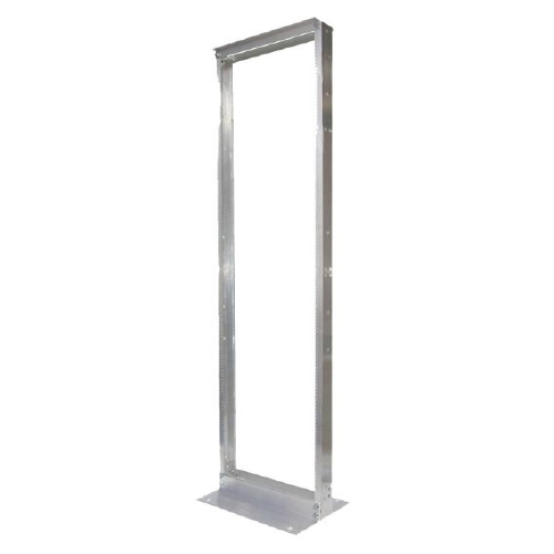 B-LINE 2 Post Silver Rack 42U