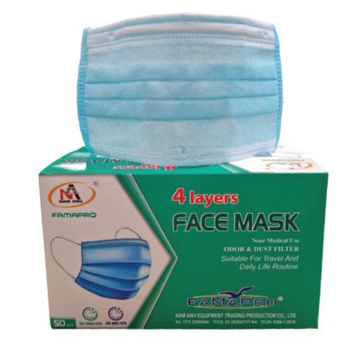 4 Ply Non-Medical Face Mask 50 Pack