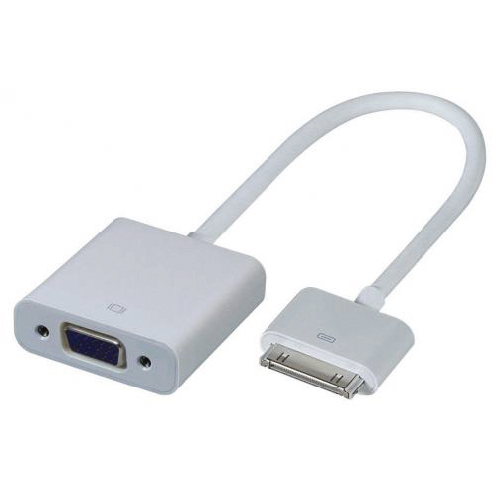 Apple iPad Dock Connector to VGA Adapter