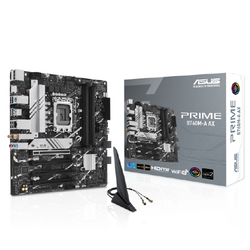 ASUS 1700 B760M  4XDDR5 4PCIe Raid MATX