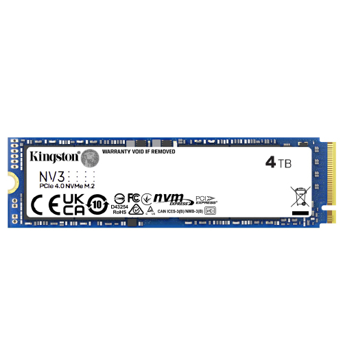 4 TB SSD Kingston  M.2 PCIE NVME 4.0 x4