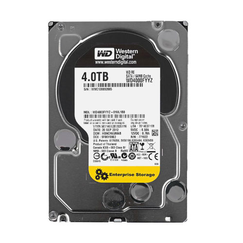 4TB Sata 3.5" WD 7200RPM