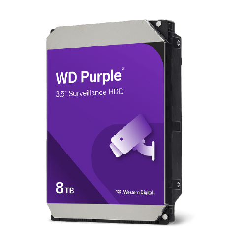 8TB WD Purple  SATA6  5640RPM 256MB