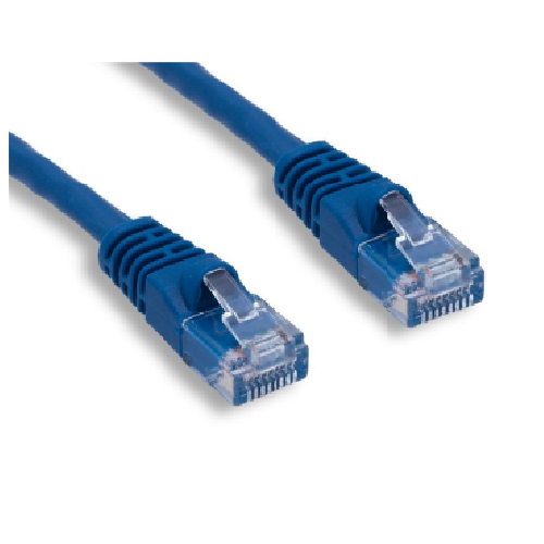 1Ft Blue 10 Pack Cat6 UTP Patch Cbl Cu