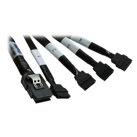 Bass Computers, Inc. - - SFF-8087 SAS to 4X SATA