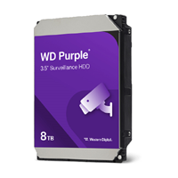 8TB WD Purple  SATA6  5640RPM 256MB