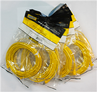 15 ft Ylw 10 Pack Cat5e UTP Patck Cable